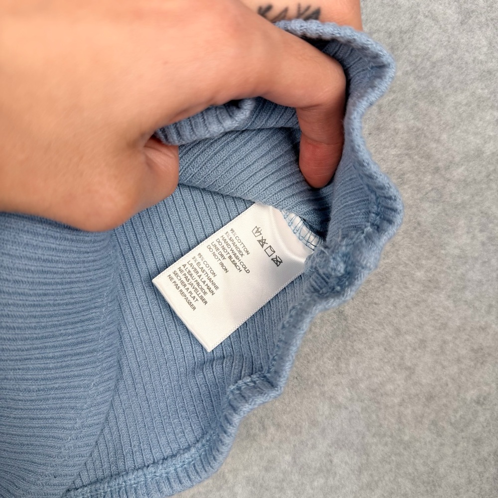 Urban Outfitters Blue One-Shoulder Tank Top - Picture 5 of 5